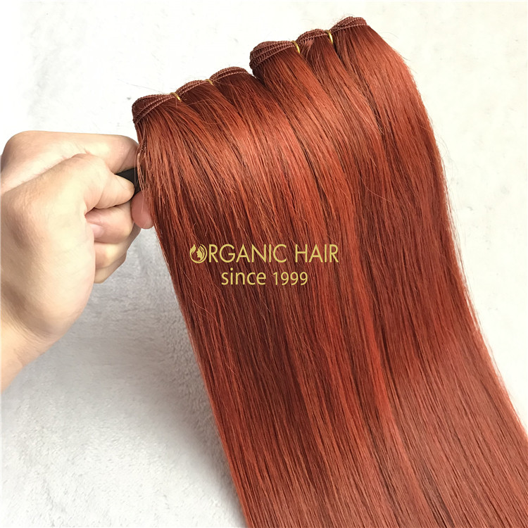 Best human hand tied weft #35 color X121